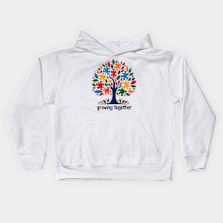 Embrace the journey of growth  - Growing Together Kids Hoodie